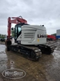 Side of used Excavator